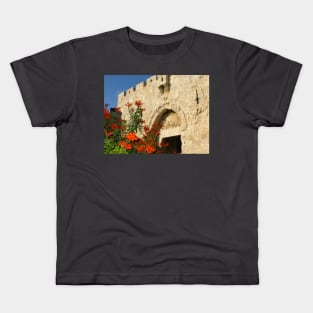 Zion Gate, Jerusalem, Israel Kids T-Shirt